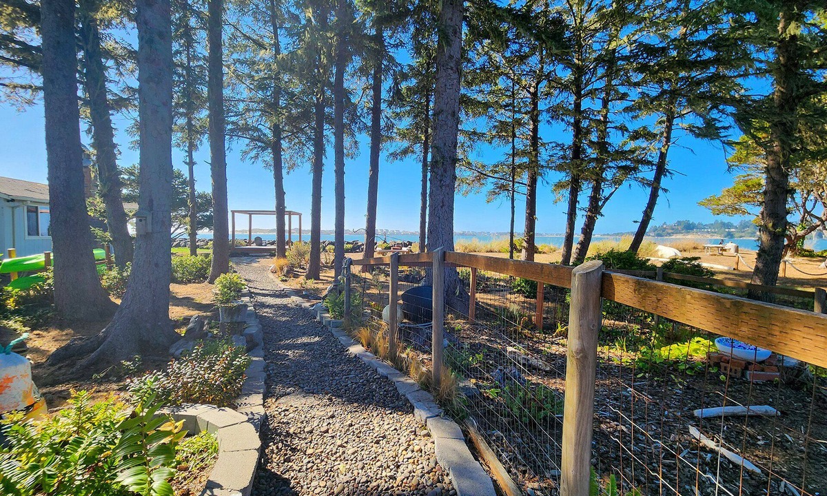 Waldport House | Bayfront Home! Walk to Everything! Hot Tub! Dog Friendly!