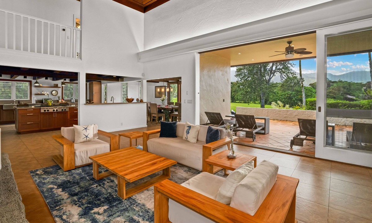 Princeville House | Coral Hale 5br 3ba, AC, Private Hot Tub, Mountain Views, Beach Gear, Large Kitchen