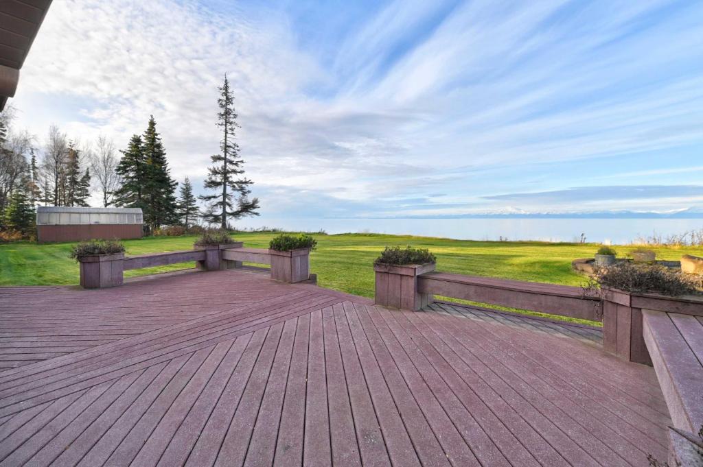Salamatof House | Kenai Vacation Rental w/Volcano Views & Decks!
