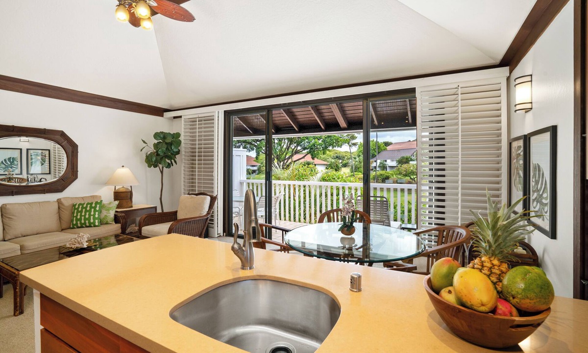 Poipu Condo | Remodeled Top Floor End Unit#49. Perfect location - Sunny & Close to Beach!