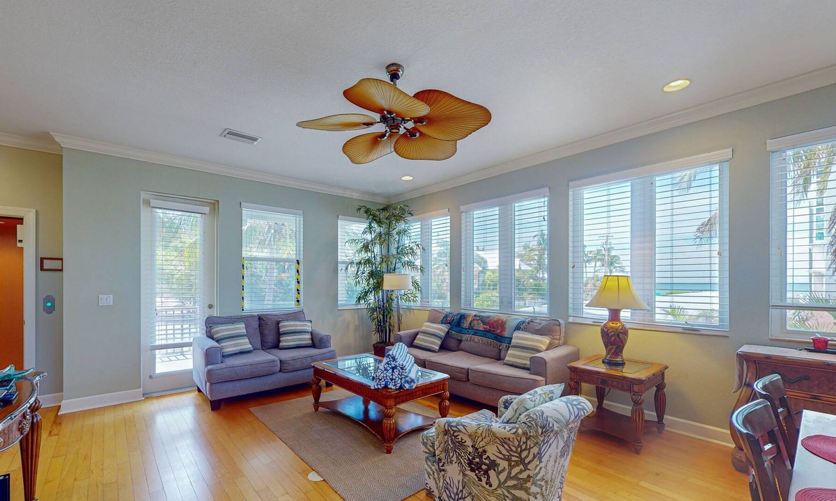 Holmes Beach Villa | Upscale tropical getaway with private pool & spa, & elevator - walk to the beach
