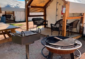 # 7 Son's River Ranch - Glamping Cabin w/2 Queen Beds