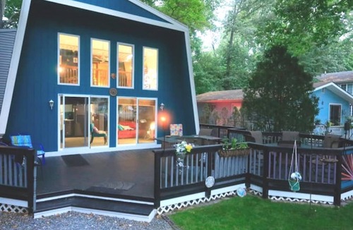 Rehoboth Beach Ski Chalet | Chalet by the Bay Charming Beach Getaway