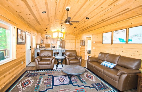 Funny River Cabin | Cozy Retreat at CAM'S Kenai Riverfront Lodges