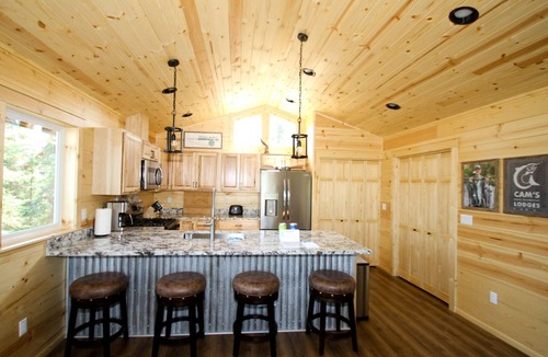 Funny River Cabin | Cozy Retreat at CAM'S Kenai Riverfront Lodges