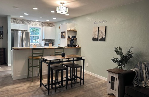 Old Seward - Oceanview House | Family friendly townhouse style unit with a private deck and backyard!