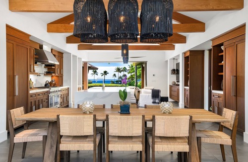 Poipu House | Hale Aloha by Alekona Kauai: 4 BR Ocean view home w AC, fire pit, private pool and spa