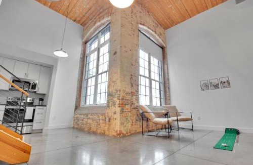 Judson Apartment | Huge Open Loft Arts District 5 mins to DT GVL