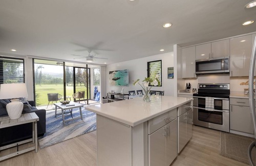 Kahuku Condo | Kuilima Collection 146, 1 bed w/Covered Lanai Renovated AC, Golf Course Views