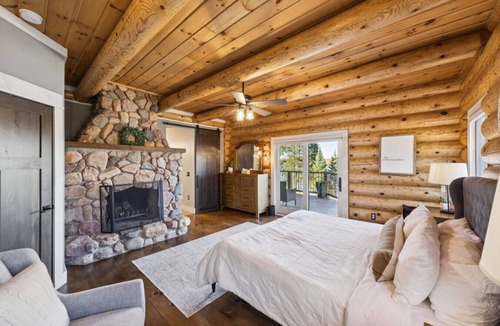Stone Lake Cabin | Long Lake Shores Estate - Heated Pool, Theatre, Hot Tubs, Sauna, Pickleball
