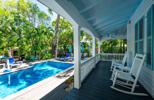 Old Town House | Multi-home tropical paradise with large, heated pool, & wraparound sundeck