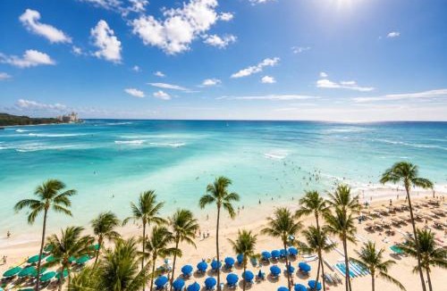 Waikiki Apartment | NEW Ilikai Suites 1-Bedroom Panoramic Ocean View Condo Free rental car included with stays of 6 nights or more Free parking ILK-732 by KBM Resorts