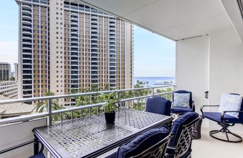 Waikiki Apartment | NEW Ilikai Suites 1-Bedroom Panoramic Ocean View Condo Free rental car included with stays of 6 nights or more Free parking ILK-732 by KBM Resorts