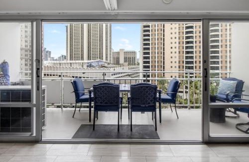 Waikiki Apartment | NEW Ilikai Suites 1-Bedroom Panoramic Ocean View Condo Free rental car included with stays of 6 nights or more Free parking ILK-732 by KBM Resorts