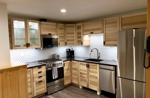 Carrabassett Valley Apartment | Newly Renovated Studio just steps from the Sawduster lift!