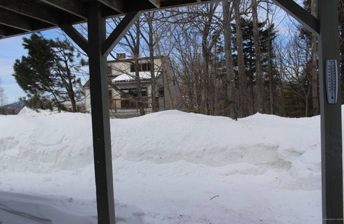 Carrabassett Valley Apartment | Newly Renovated Studio just steps from the Sawduster lift!