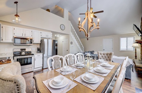 Albrightsville Ski Chalet | Poconos Hideaway Hot Tub, Zen Garden & Fire Pit, hiking and water parks nearby.