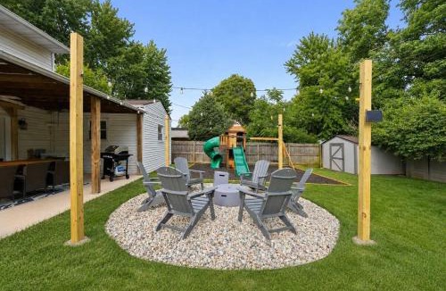 Upper Arlington House | Pool-HotTub-GameRoom-FirePit-Gym-Sauna-Playground