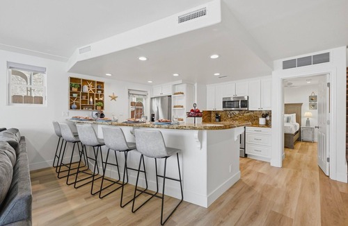 South Mission Beach House | South Mission Beach Shores: Patio, BBQ & AC