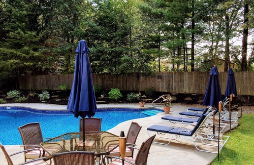 Ballston Spa House | Spacious Saratoga Farmhouse with Saltwater Pool, near the Track and Lake