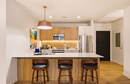 Downtown St. Louis Apartment | The Paragon | 2BR | Rooftop Pool + King Bed + WD