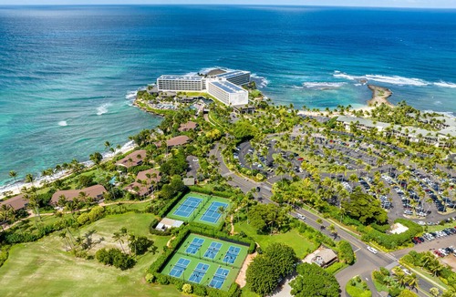 Kahuku Condo | Turtle Bay Top Floor Studio unit 164 with Split AC & Golf Course Views