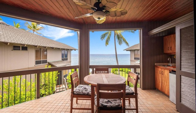 2nd Floor w/Ocean Views + Lanai - Kanaloa 2103