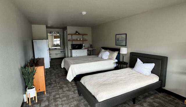 Angry Salmon Inn, Room 4 with Cozy 2 bed