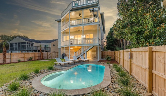 CLOSE TO CHARLESTON/ROOFTOP/LUXURY PROPERTY/POOL/OCEAN VIEW/GREAT FALL RATES