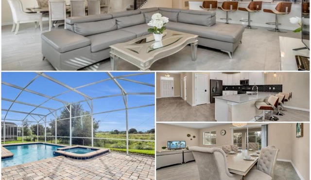 Disney On Budget Champion Gates Pool Homes 8-9Bedrooms