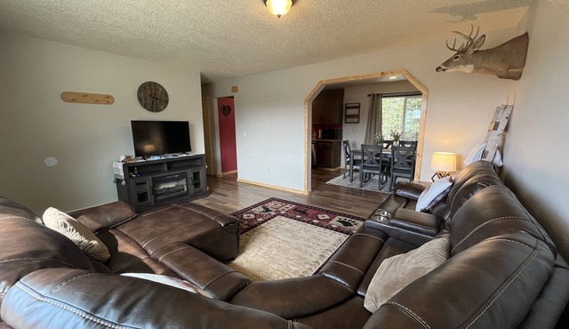 Entire House with Electric Fireplace