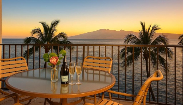KBM Resorts FREE CAR Valley Isle Resort Oceanfront 5th Floor 2-Bedroom Condo with Stunning views VIR-508