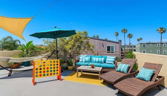 MB 3BR Oceanview Penthouse with HUGE Rooftop decks