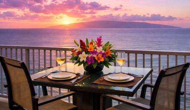 PENTHOUSE JULY SAVINGS - 12th floor VIEW! Air Condition, nr Kaanapali, gym