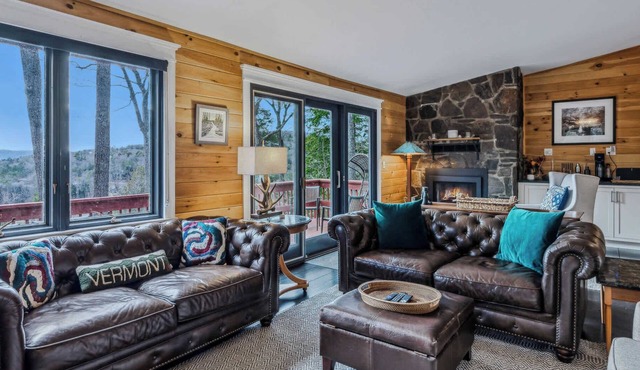 Screened-Porch Home, Killington Views & Pet-Friendly