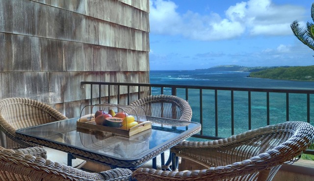 Sealodge D5 By Parrish Kauai- stunning oceanfront views in Princeville!