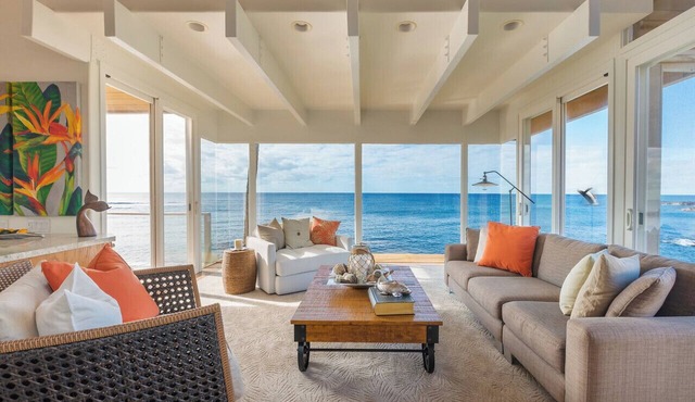 Spectacular Oceanfront 3-bdrm house, on Kauai's South Shore.