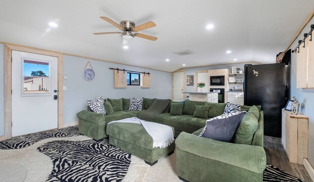 Zebra Ranch Vacation Rental | 1-BR Cottage Amazing Experience, Prescott | Mtn View Trails Rqt Ball