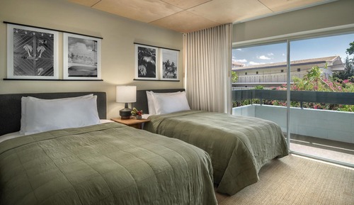 Room, 2 Double Beds, Garden View