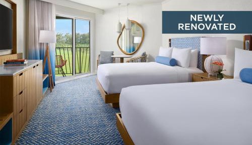 Club Signature Partial Ocean View 2 Queen Beds